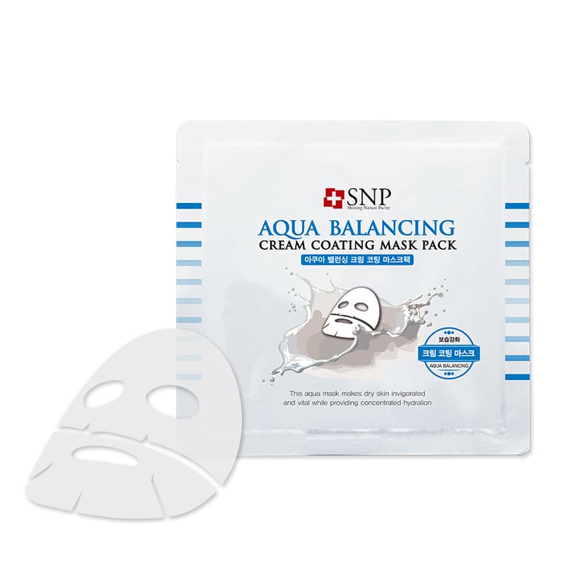 SNP Aqua Balancing Cream Coating Mask